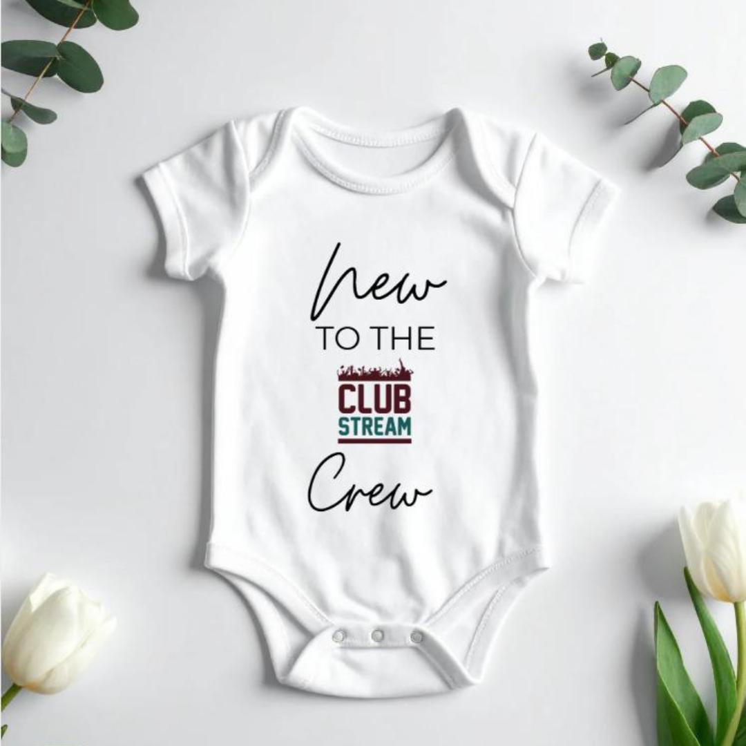 Clubstream Baby Grow – Short sleeve